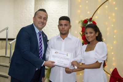 Casamento coletivo iniciou celebração de 50 Anos da Assembleia de Deus em Laranjeiras do Sul 